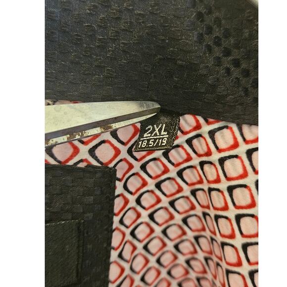 Coogi Luxe Men's 2XL Button Down 100% Cotton Dress Shirt‎ - Picture 9 of 10